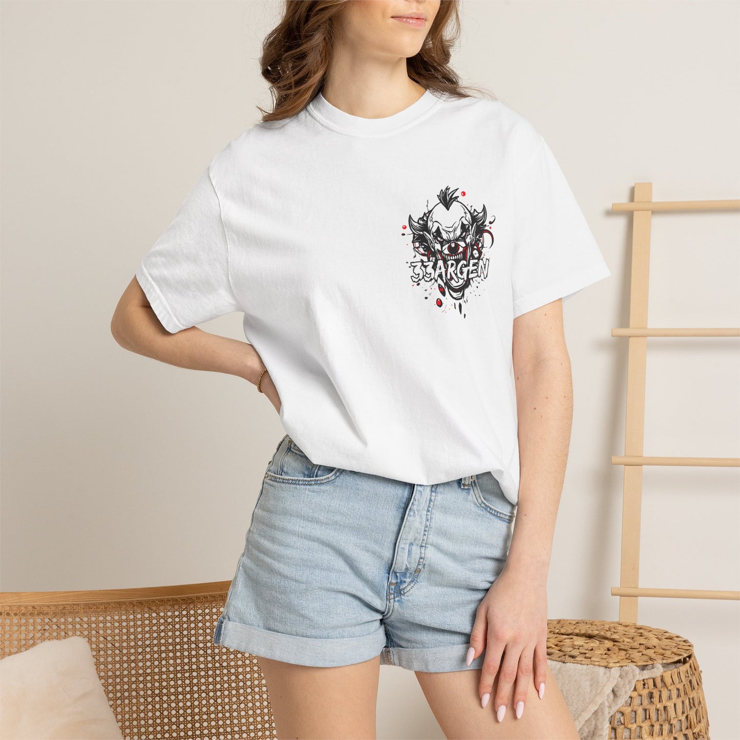 Vampire Gothic Tee — Bloody Siren Horror Graphic T-Shirt